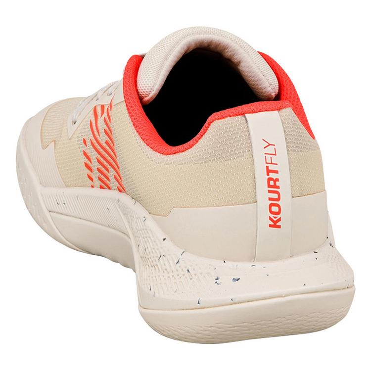 Kempa Kempa Kourtfly Two W Hallenschuhe Damen - beige/fluo rot - 2 | SportScheck