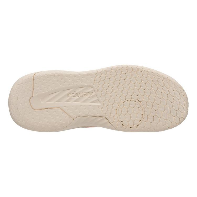Kempa Kempa Kourtfly Three W Hallenschuhe Damen - beige/fluo rot - 0 | SportScheck