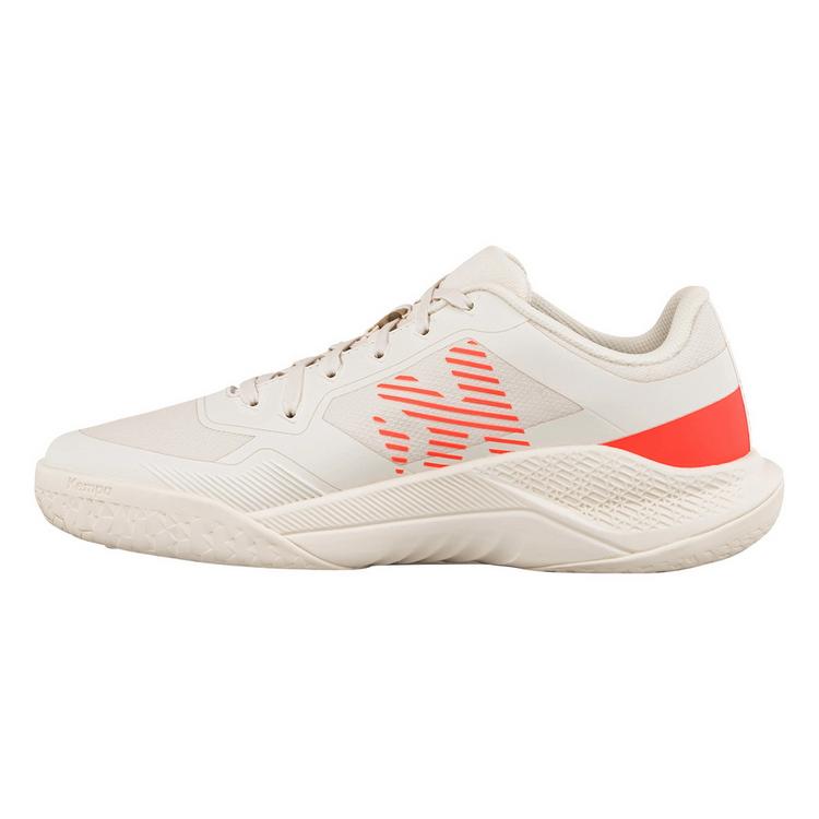 Kempa Kempa Kourtfly Three W Hallenschuhe Damen - beige/fluo rot - 0 | SportScheck