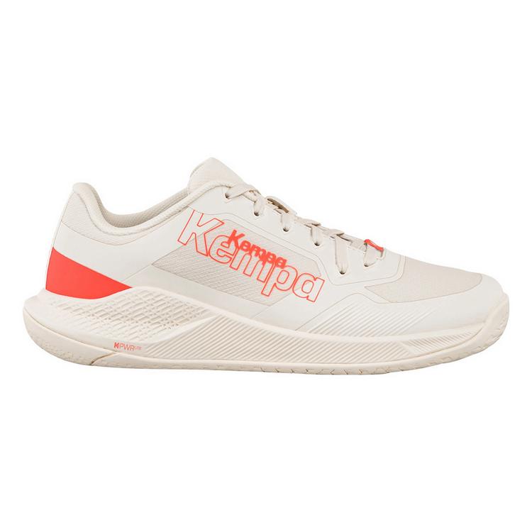 Kempa Kempa Kourtfly Three W Hallenschuhe Damen - beige/fluo rot - 1 | SportScheck