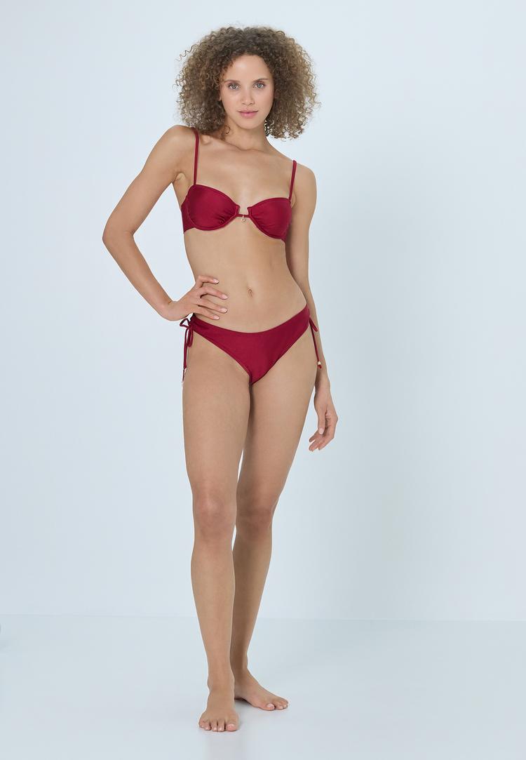 LSCN by Lascana LSCN by Lascana Bikini-Hose Bikini Hose Damen - red wine - 1 | SportScheck