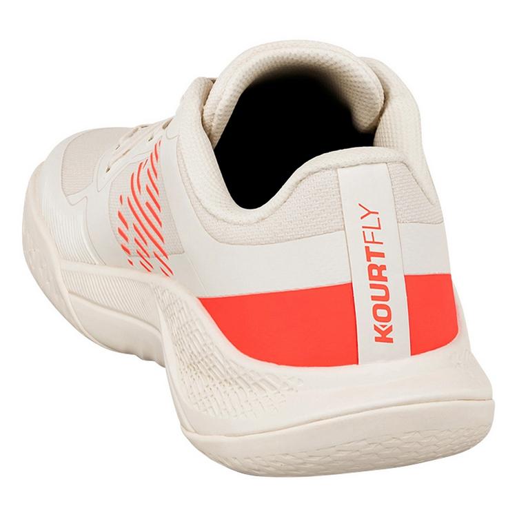 Kempa Kempa Kourtfly Three W Hallenschuhe Damen - beige/fluo rot - 2 | SportScheck