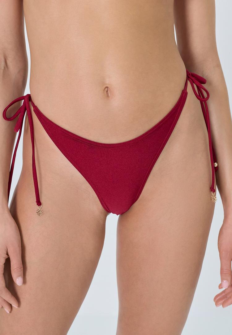 LSCN by Lascana LSCN by Lascana Bikini-Hose Bikini Hose Damen - red wine - 4 | SportScheck