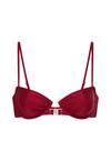 LSCN by Lascana B&uuml;gel-Bikini-Top Bikini Oberteil Damen - red wine