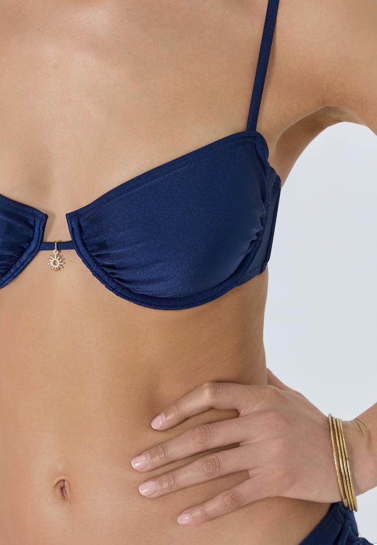 LSCN by Lascana LSCN by Lascana B&uuml;gel-Bikini-Top Bikini Oberteil Damen - midnight - 0 | SportScheck
