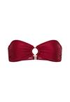 LSCN by Lascana Bandeau-Bikini-Top Bikini Oberteil Damen - red wine