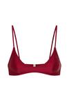 LSCN by Lascana Bustier-Bikini-Top Bikini Oberteil Damen - red wine