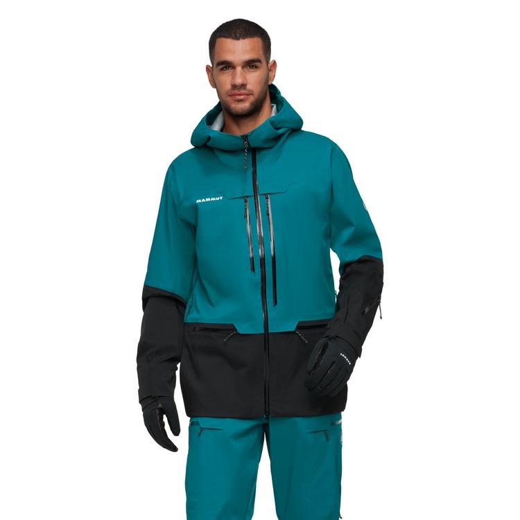 Mammut Mammut Haldigrat Hooded Hardshelljacke Herren - deep teal-black - 0 | SportScheck