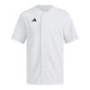 adidas Impact Jersey mit durchgehender T-Shirt Herren - White