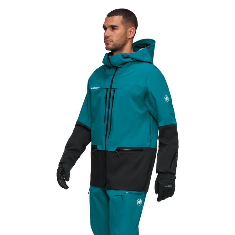 Mammut Mammut Haldigrat Hooded Hardshelljacke Herren - deep teal-black - 2 | SportScheck