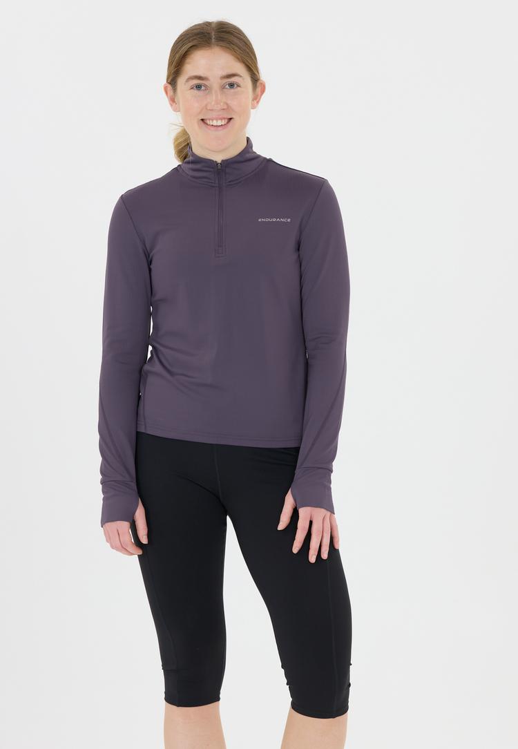 Endurance Endurance Talim Langarmshirt Damen - 4371 Graystone - 1 | SportScheck