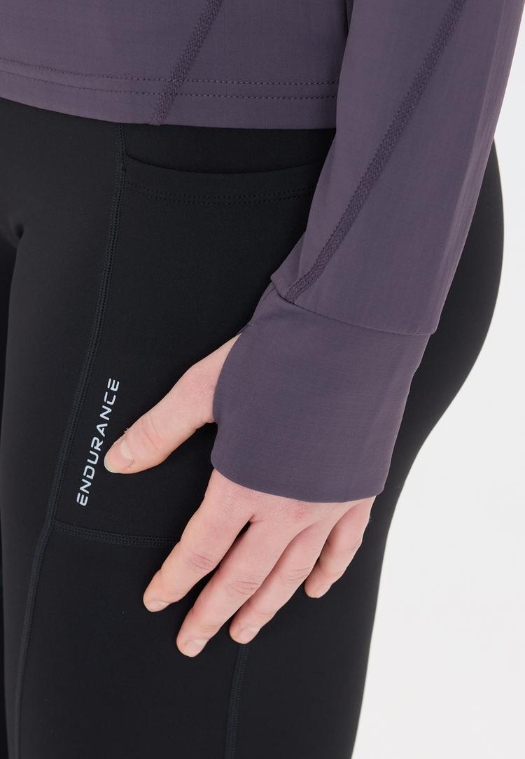 Endurance Endurance Talim Langarmshirt Damen - 4371 Graystone - 1 | SportScheck