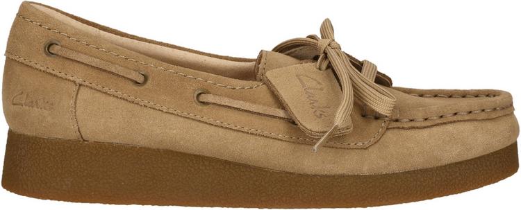 Clarks Clarks Wallabee EVO Sea Halbschuhe Damen - 5232 Dark Sand Suede - 0 | SportScheck