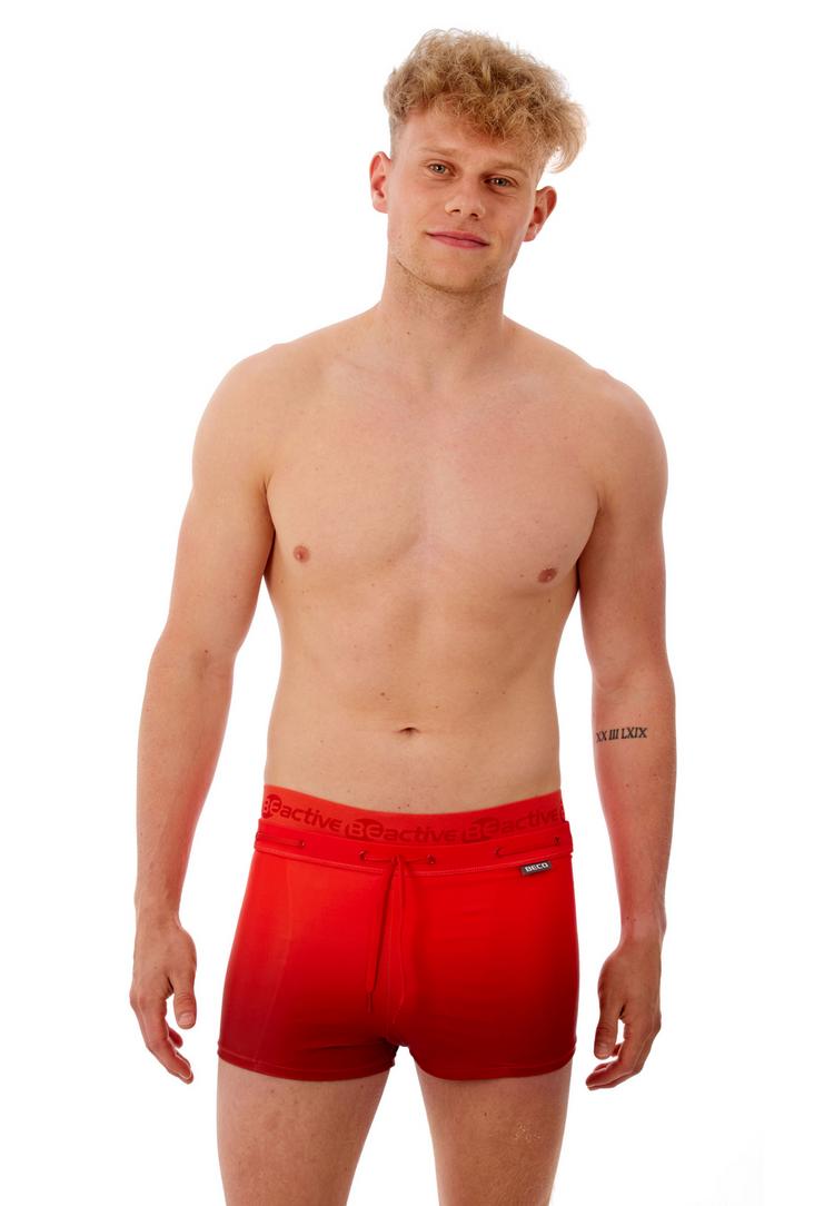 BECO BEERMANN BECO BEERMANN Badehose Herren - neonrot - 0 | SportScheck