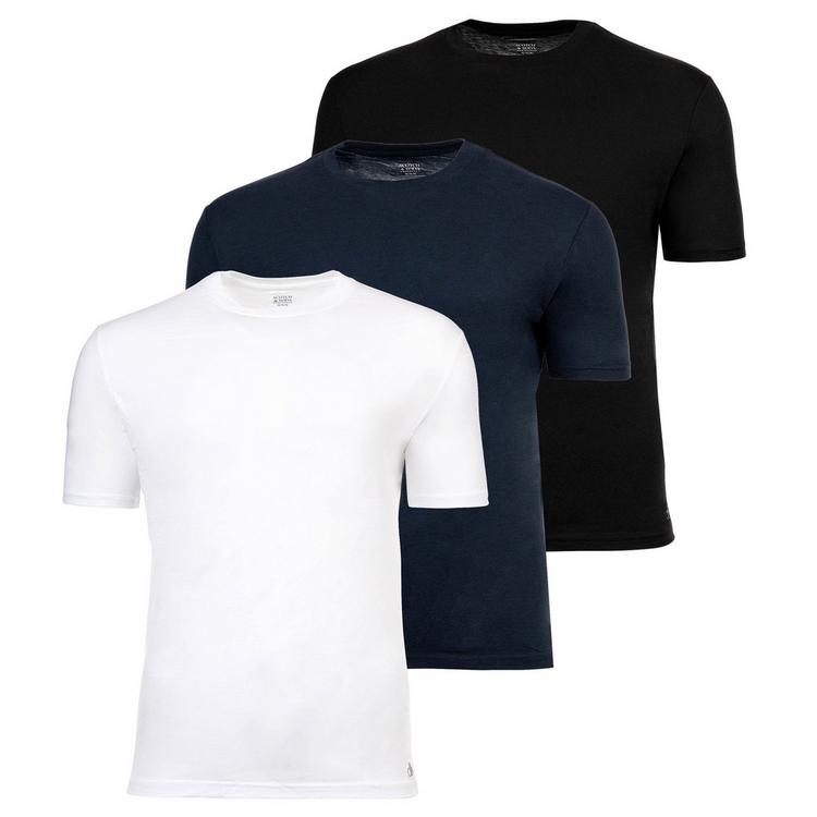 Scotch & Soda Scotch & Soda T-Shirt T-Shirt Herren - Schwarz/Blau/Wei&szlig; - 0 | SportScheck
