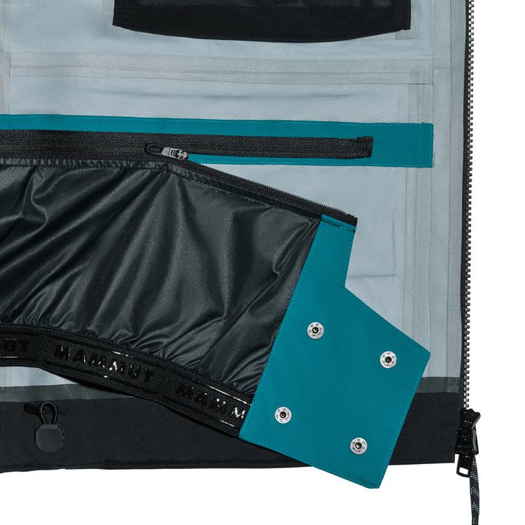 Mammut Mammut Haldigrat Hooded Hardshelljacke Herren - deep teal-black - 7 | SportScheck
