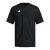 adidas Impact Jersey mit durchgehender T-Shirt Herren - Black