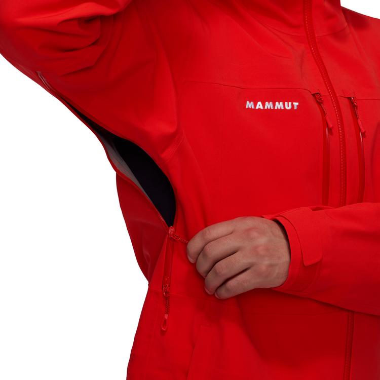 Mammut Mammut Stoney Hooded Hardshelljacke Herren - mammut red - 2 | SportScheck