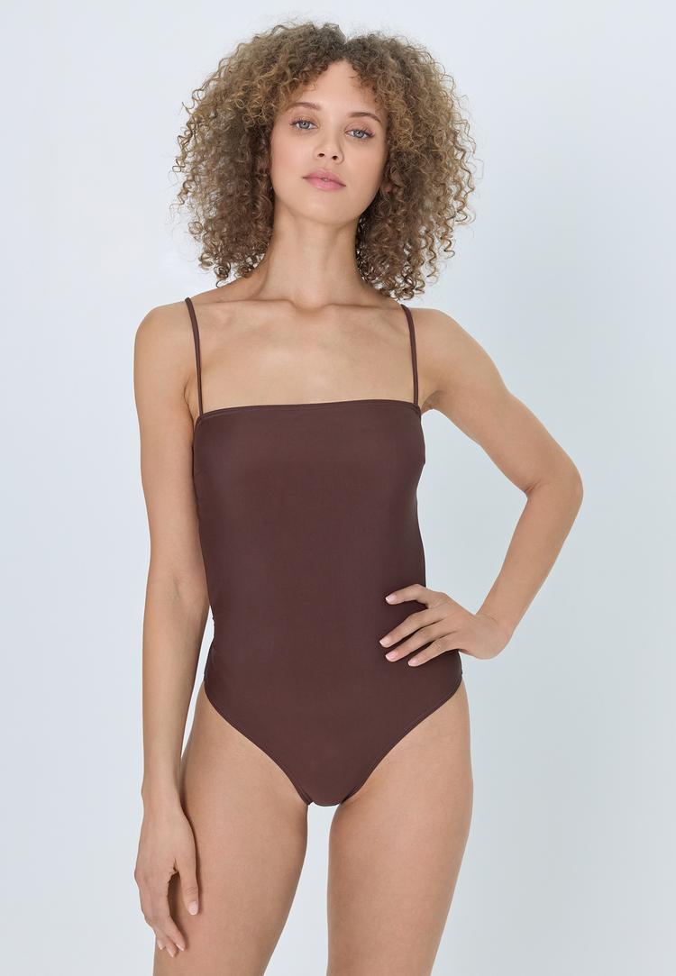 LSCN by Lascana LSCN by Lascana Badeanzug Badeanzug Damen - braun - 2 | SportScheck