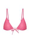 LSCN by Lascana Triangel-Bikini-Top Bikini Oberteil Damen - pink glitter