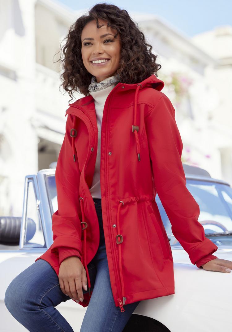 Vivance active Vivance active Softshelljacke Softshelljacke Damen - rot - 1 | SportScheck
