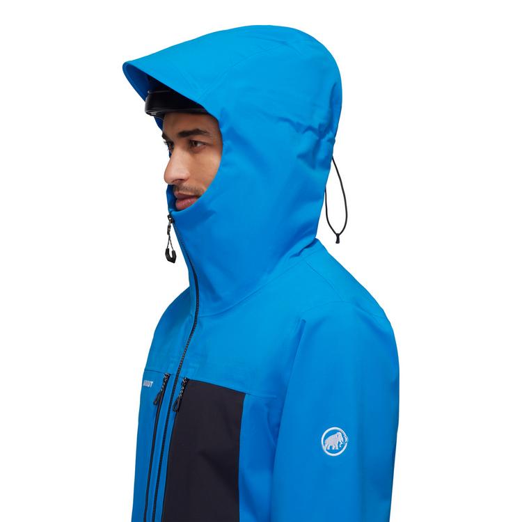Mammut Mammut Stoney Hooded Hardshelljacke Herren - glacier blue-black - 6 | SportScheck