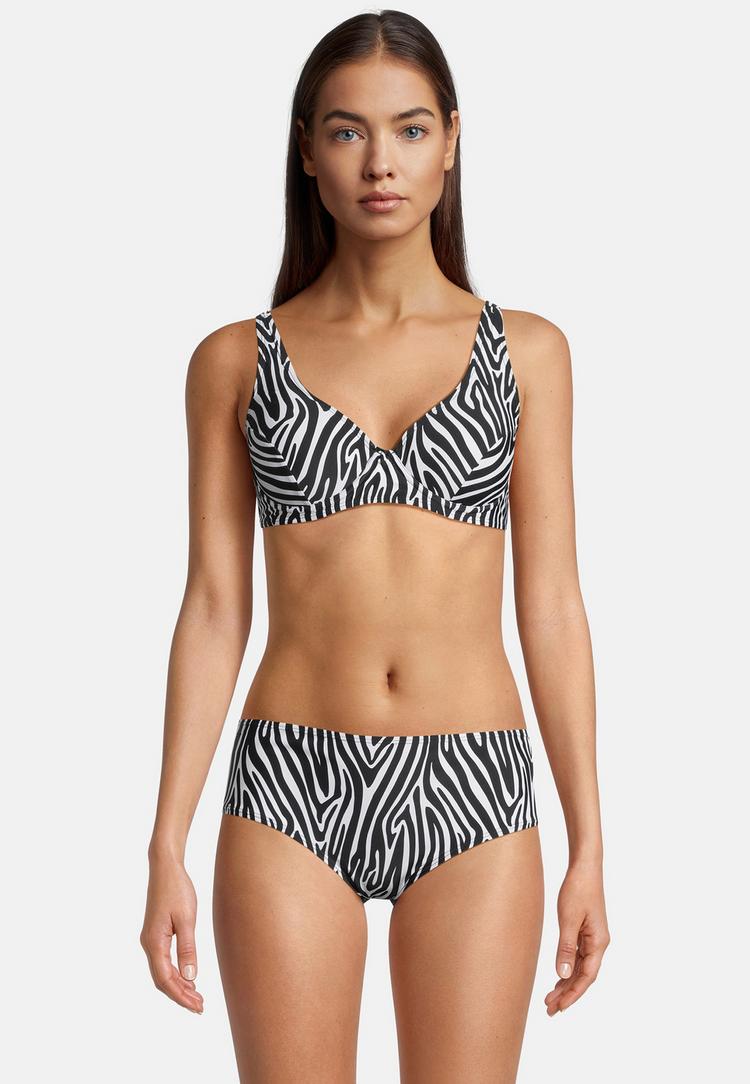 BECO BEERMANN BECO BEERMANN Zebra Vibes Bikini Set Damen - schwarz-wei&szlig; - 0 | SportScheck