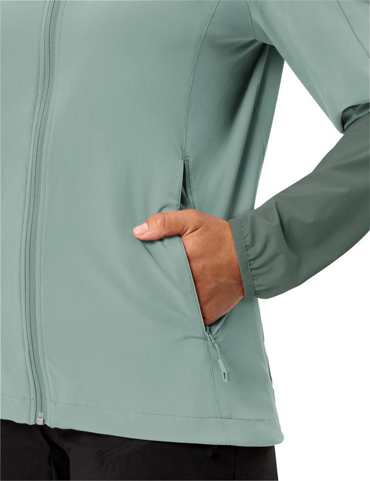 VAUDE VAUDE Women's Moab Jacket IV Outdoorjacke Damen - dusty fern - 0 | SportScheck