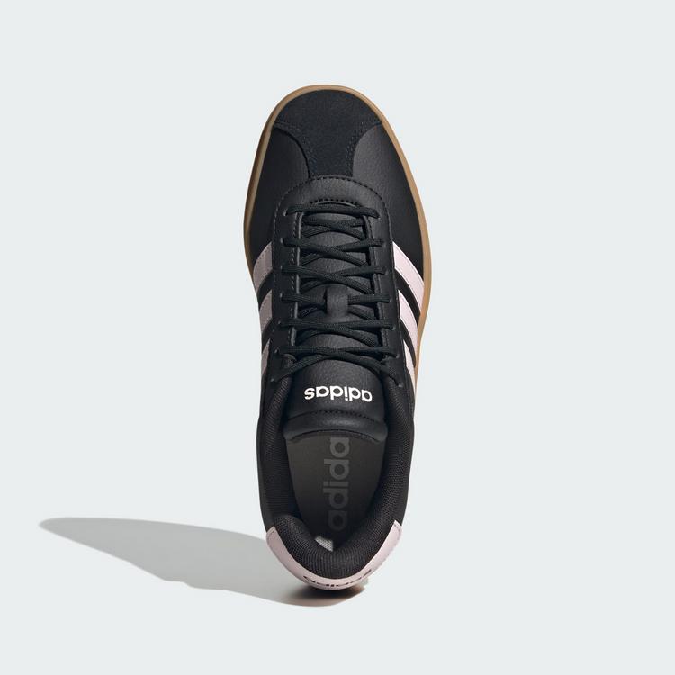 adidas adidas VL Court Bold Schuh Fitnessschuhe Damen - Core Black / Distilled Pink / Gold Metallic - 1 | SportScheck