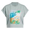 adidas SUMMER ROMANCE GRAPHIC T-SHIRT T-Shirt Damen - Wonder Sage
