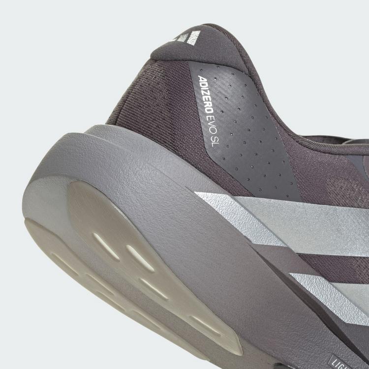 adidas adidas Adizero EVO SL Schuh Laufschuhe Herren - Grey Strata / Silver Metallic / Light Granite - 6 | SportScheck