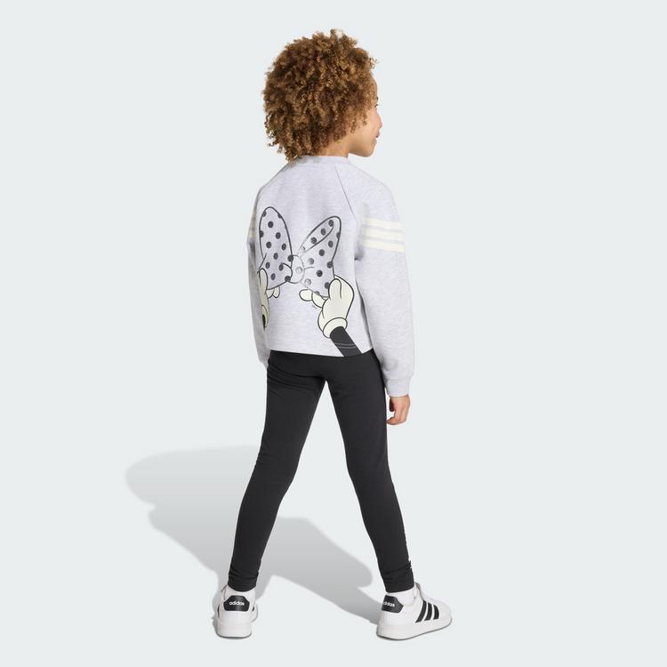 adidas adidas ADIDAS DISNEY MINNIE MAUS JOGGINGANZUG Trainingsanzug Kinder - Light Grey Heather / Off White - 1 | SportScheck