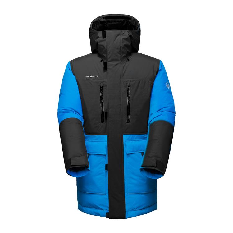 Mammut Mammut Arctic IN Hooded Daunenjacke Herren - glacier blue-black - 0 | SportScheck