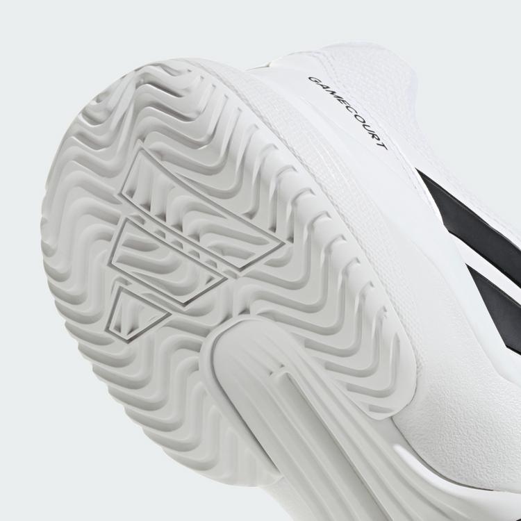 adidas adidas GameCourt&nbsp;3 All Court Tennisschuh Tennisschuhe Herren - Cloud White / Core Black / Core Black - 6 | SportScheck