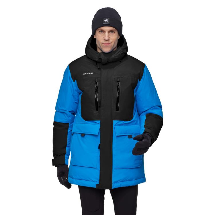 Mammut Mammut Arctic IN Hooded Daunenjacke Herren - glacier blue-black - 0 | SportScheck