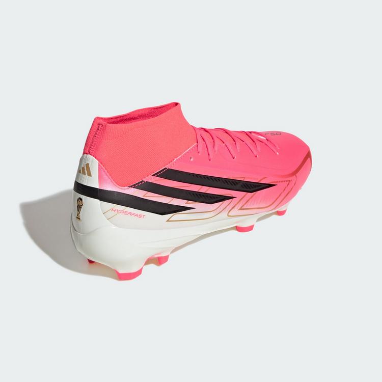 adidas adidas F50 HYPERFAST LEAGUE Fu&szlig;ballschuh, Fu&szlig;ballschuhe - Solar Turbo / Core Black / Gold Metallic - 3 | SportScheck