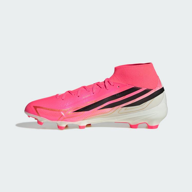adidas adidas F50 HYPERFAST LEAGUE Fu&szlig;ballschuh, Fu&szlig;ballschuhe - Solar Turbo / Core Black / Gold Metallic - 4 | SportScheck