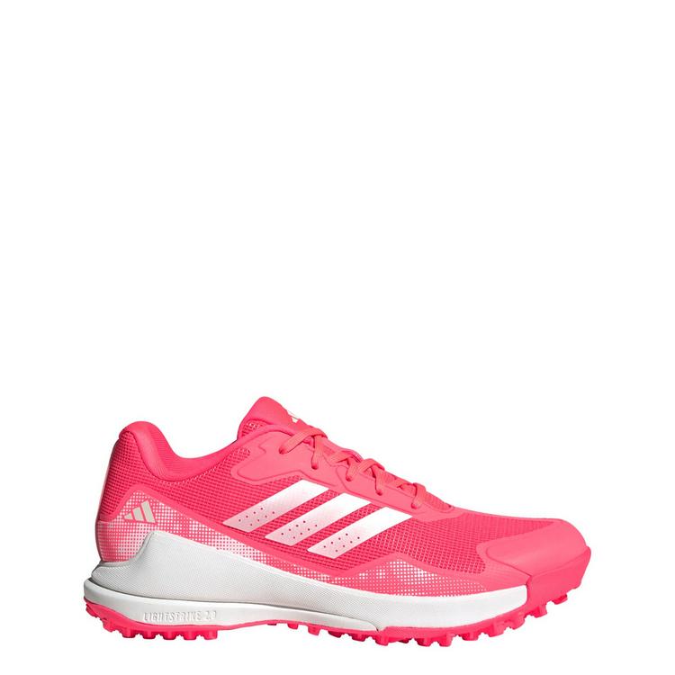 adidas adidas Fabela Zone Schuh Hallenschuhe Damen - Solar Turbo / Zero Metalic / Cloud White - 0 | SportScheck