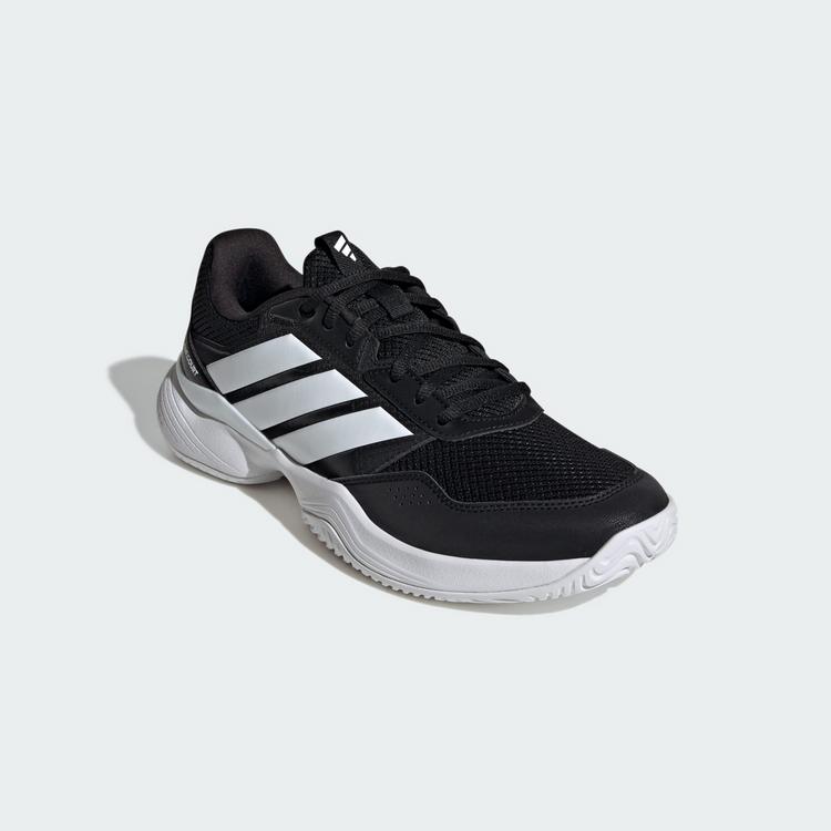 adidas adidas GameCourt&nbsp;3 All Court Tennisschuh Tennisschuhe Herren - Core Black / Cloud White / Cloud White - 3 | SportScheck
