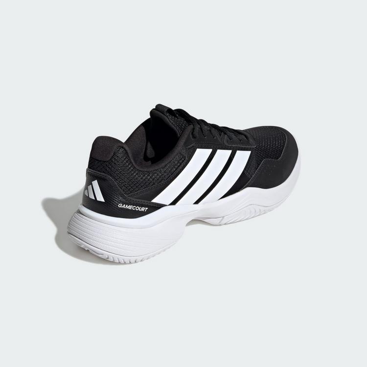 adidas adidas GameCourt&nbsp;3 All Court Tennisschuh Tennisschuhe Herren - Core Black / Cloud White / Cloud White - 4 | SportScheck