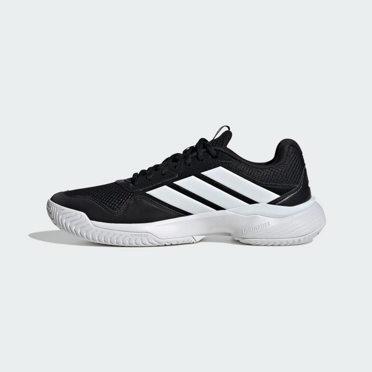 adidas adidas GameCourt&nbsp;3 All Court Tennisschuh Tennisschuhe Herren - Core Black / Cloud White / Cloud White - 5 | SportScheck