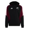 adidas All Blacks Hoodie Hoodie Herren - All Black / Maroon