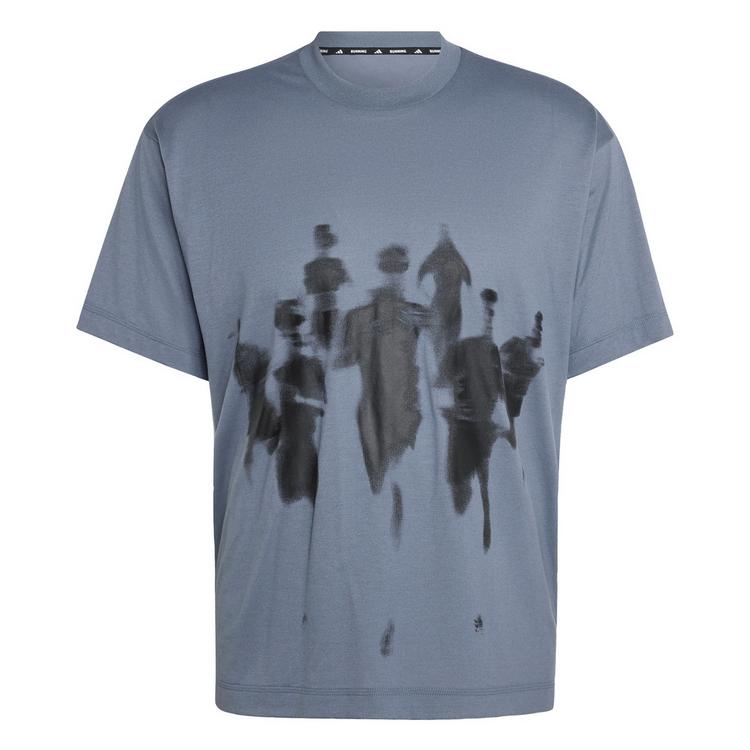 adidas adidas ADI365 Aspyre Running Grafik T-Shirt T-Shirt - Clear Onix / Black - 0 | SportScheck