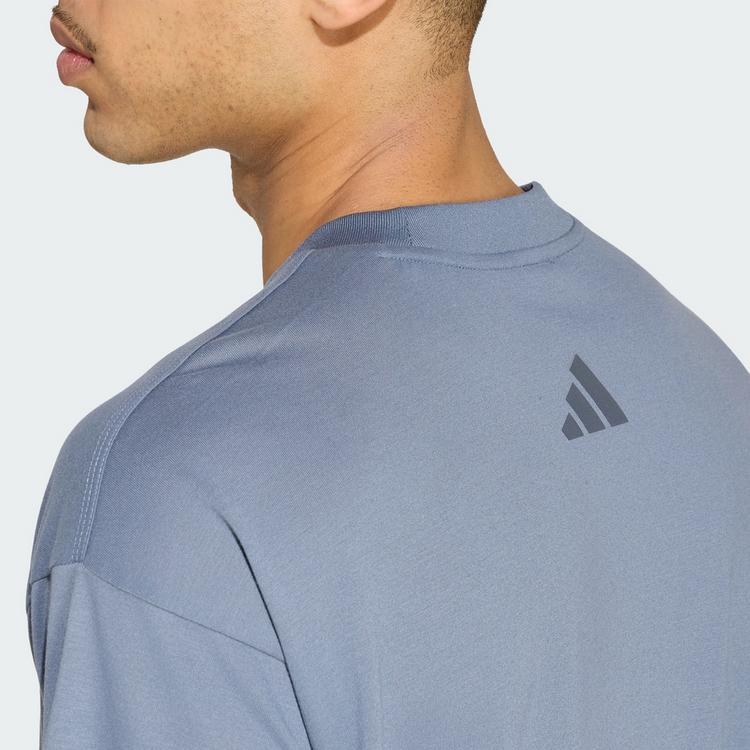 adidas adidas ADI365 Aspyre Running Grafik T-Shirt T-Shirt - Clear Onix / Black - 1 | SportScheck