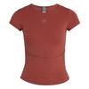 adidas adidas By Stella McCartney Training Funktionsshirt Damen - Burnt Sienna