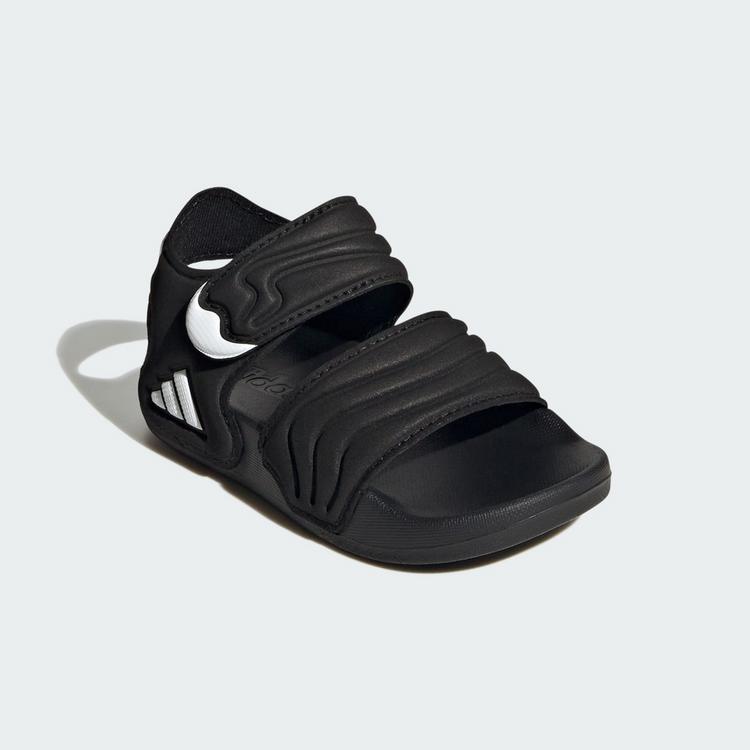 adidas adidas ADILETTE SANDAL 3 SANDALEN F&Uuml;R BABYS Sandalen Kinder - Core Black / Core Black / Cloud White - 3 | SportScheck