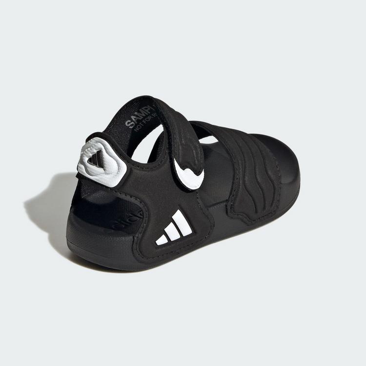 adidas adidas ADILETTE SANDAL 3 SANDALEN F&Uuml;R BABYS Sandalen Kinder - Core Black / Core Black / Cloud White - 4 | SportScheck