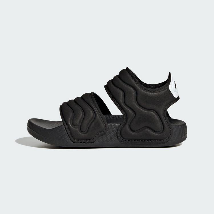 adidas adidas ADILETTE SANDAL 3 SANDALEN F&Uuml;R BABYS Sandalen Kinder - Core Black / Core Black / Cloud White - 5 | SportScheck