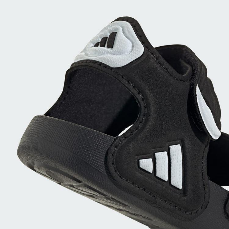 adidas adidas ADILETTE SANDAL 3 SANDALEN F&Uuml;R BABYS Sandalen Kinder - Core Black / Core Black / Cloud White - 7 | SportScheck