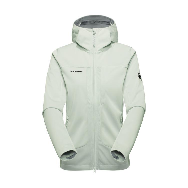 Mammut Mammut Ultimate VIII SO Hooded Softshelljacke Damen - silver sage - 0 | SportScheck